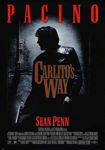 Carlito way poster - way, (1993)