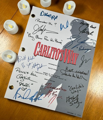 Script carlito way - way,